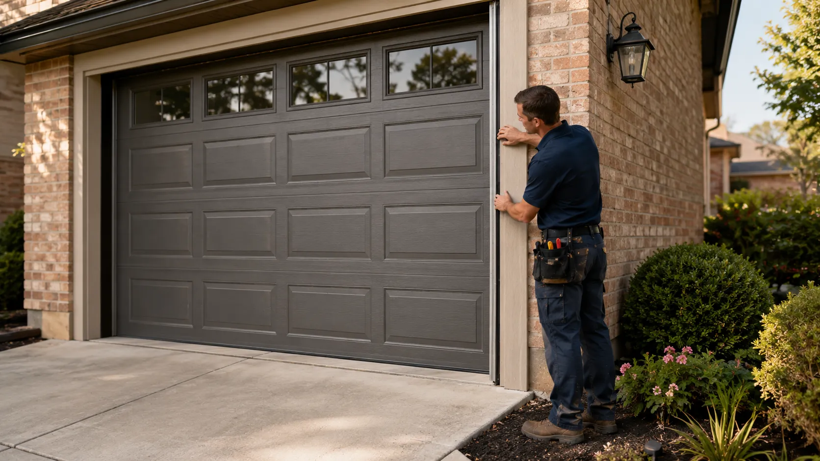 Garage door maintenance in Pensacola, FL